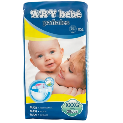 Pañal ABY bebé Talla XXXG